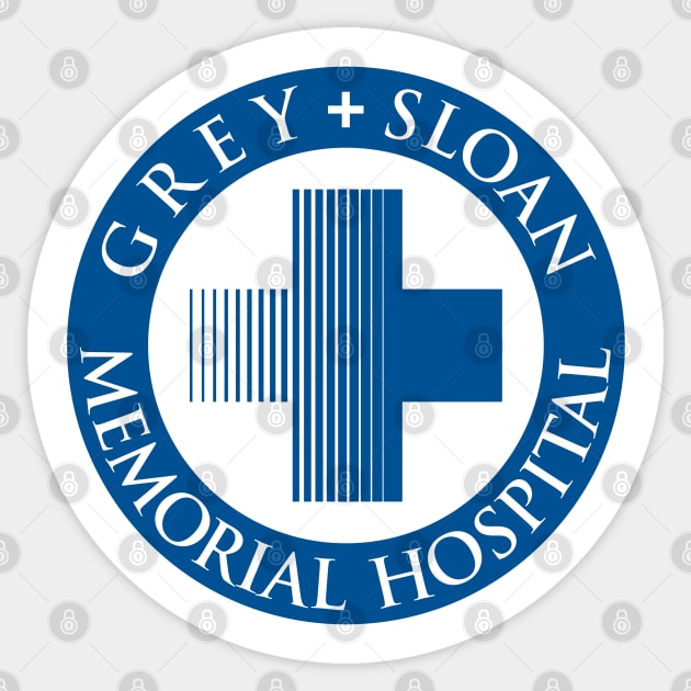 Grey + Sloan Memorial Hospital (Variant) Sticker by huckblade